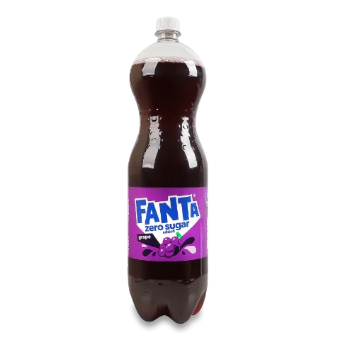 Напій Fanta Виноград з виноградним соком з підсолоджувачем без цукру