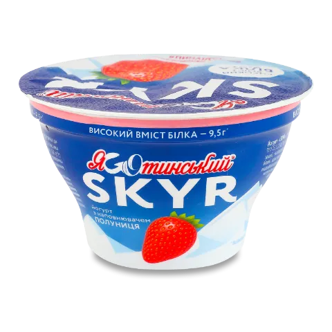 Йогурт Яготинське Skyr полуниця 1,8% ст