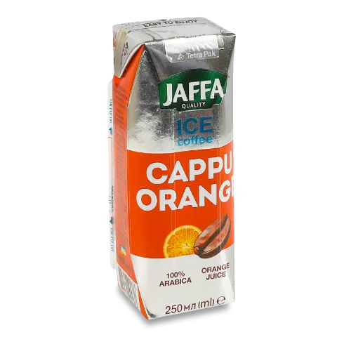 Напій кавовий Jaffa Ice Coffee Капуоранж з апельсиновим соком