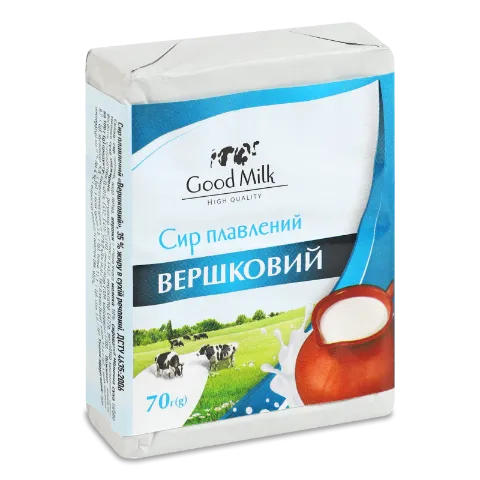 Сир плавлений Good milk Вершковий 35%