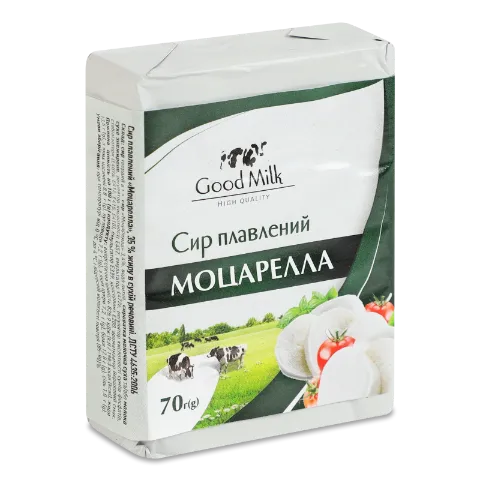 Сир плавлений Good Milk Моцарела 35%