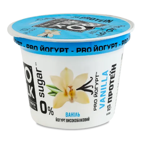 Йогурт Pro Milk високобілковий ваніль 3%