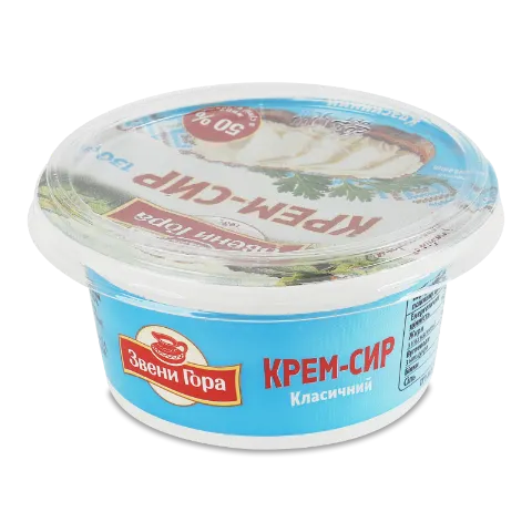 Крем-сир Звени Гора Класичний 50%