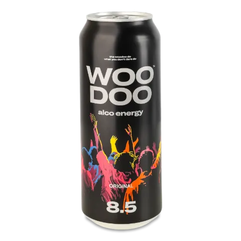 Напій енергетичний Woo Doo Original слабоалког з/б