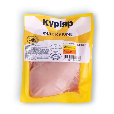 Філе курчат-бройлерів Куріяр охолоджене в/у