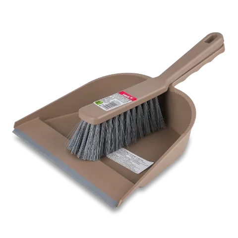 Совок з резинкою+метла York