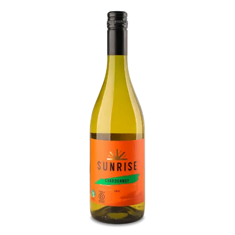 Вино Sunrise Chardonnay біле сухе