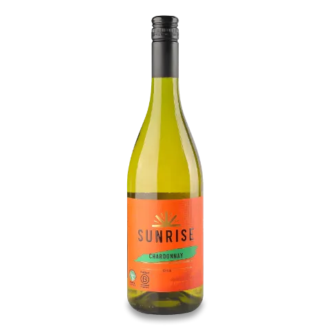 Вино Sunrise Chardonnay біле сухе