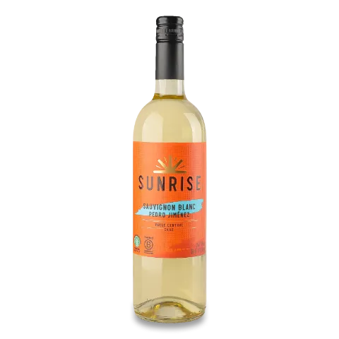 Вино Sunrise SauvignonBlanc PedroJimenez біле сухе