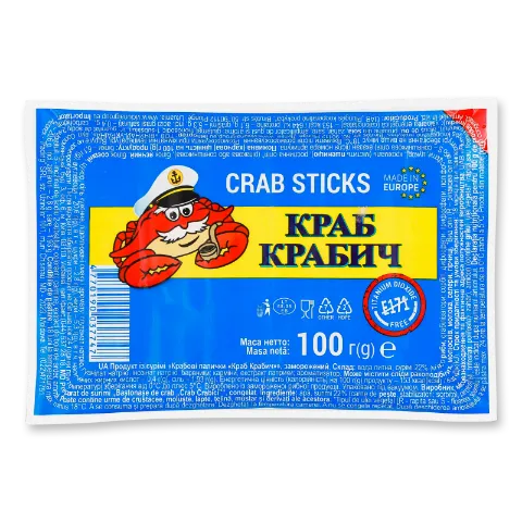 Палички крабові «Краб-Крабич»