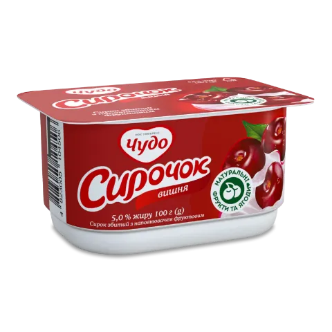 Творожок Чудо вишневый 5% ванн