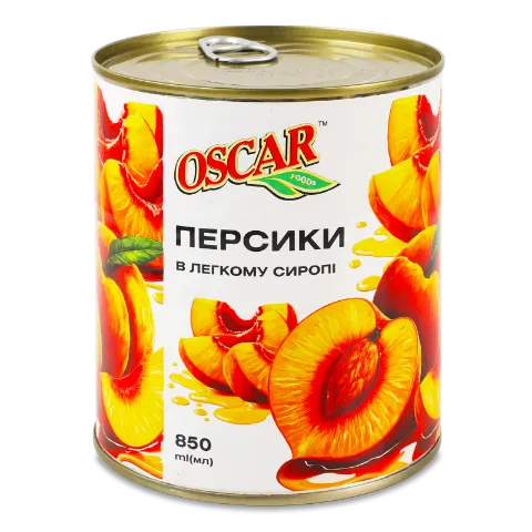 Персики Оскар Фудз половинки