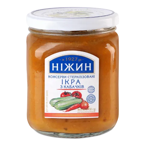 Икра Ніжин кабачковая