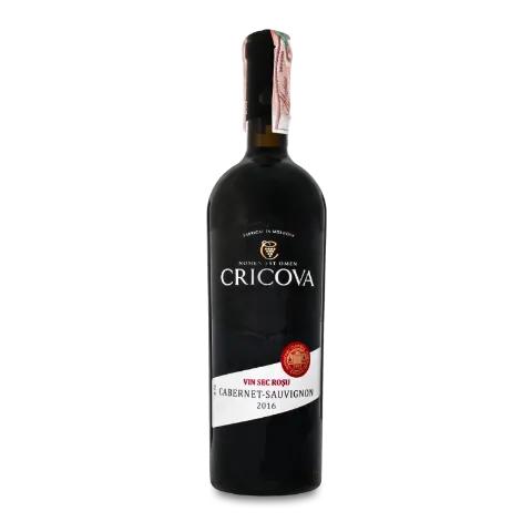 Вино Cricova Каберне-Совиньон марочное красное сух