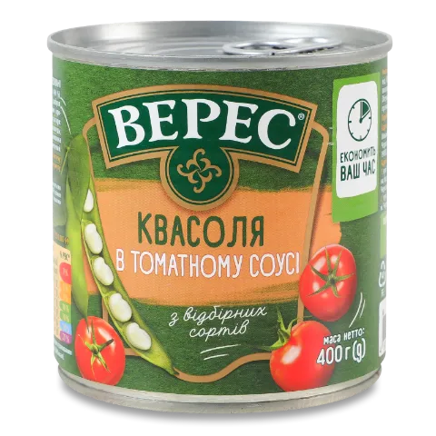 Квасоля «Верес» в томатному соусі
