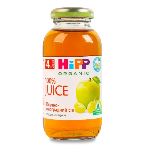 Сік Hipp яблучно-виноградний