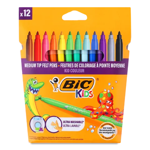 Фломастеры BIC Kids Кид Кулер ассортимент