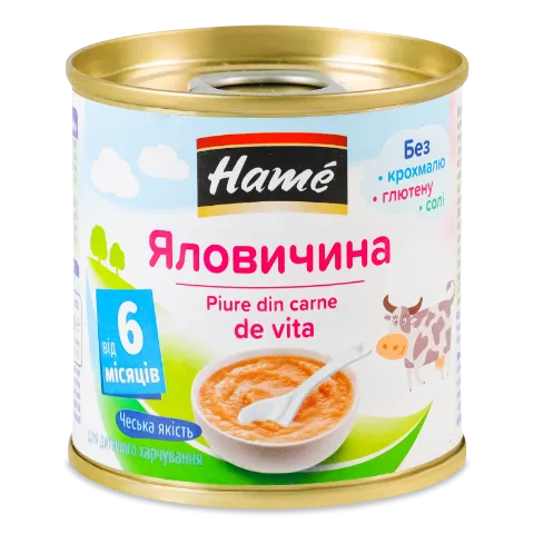 Пюре Hame с говядиной