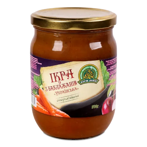 Икра Дари Ланів Украинская из баклажанов