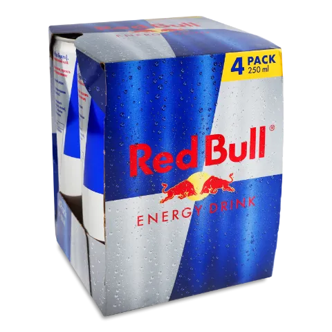 Енергетичний напій Red Bull безалкогольний середньогазований з/б