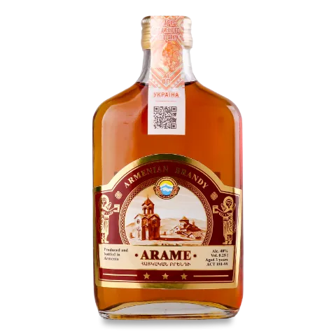 Бренди Arame армянский 3 года фляга