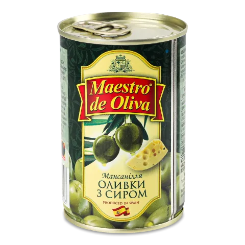 Оливки Maestro De Oliva с сыром