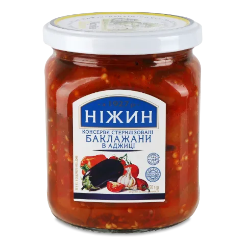Баклажаны Ніжин в аджике