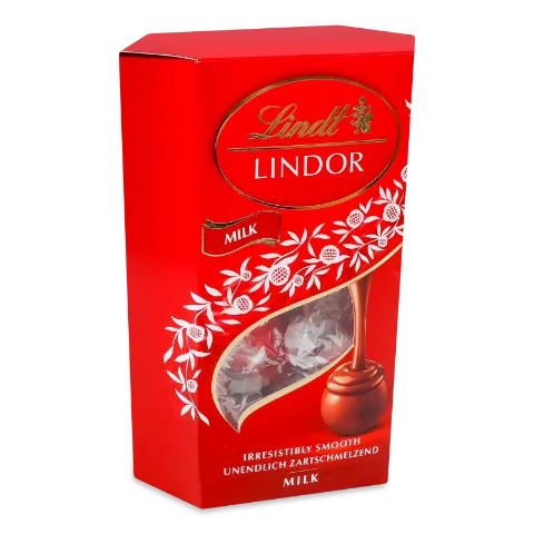 Цукерки Lindt Lindor молочні