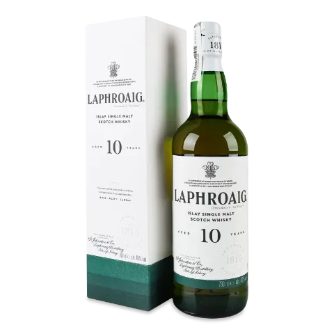 Віскі Laphroaig 10 yo Islay Single Malt - Купити в FOZZY за