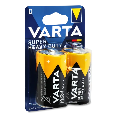 Батарейка Varta (R20) 1x2 Superlife