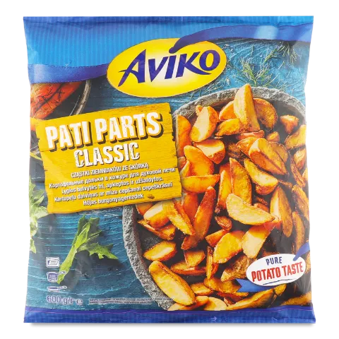 Картопля Aviko Parti Parts Classic зі шкіркою