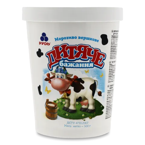 Мороженое Рудь Детское ведро