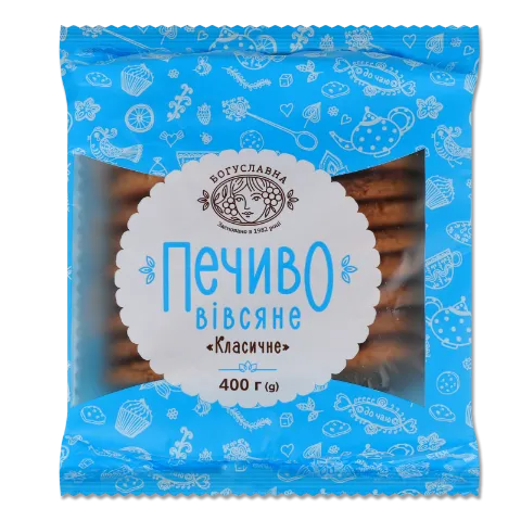 Печенье Богуславна овсяное классическое