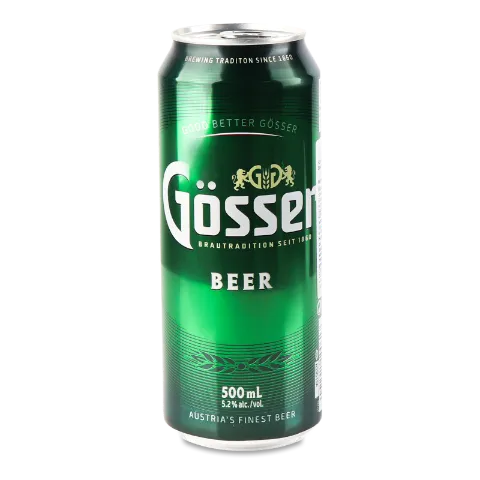Пиво Gosser светлое ж/б