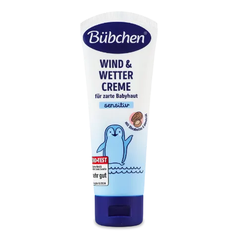 Крем Bubchen при вітрі та негоді