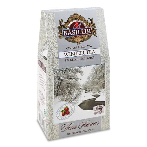 Чай черный Basilur Winter Tea цейлонский