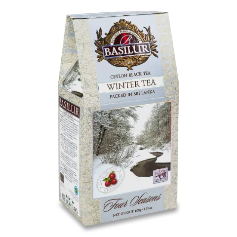 Чай черный Basilur Winter Tea цейлонский