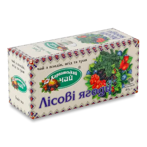 Чай «Карпатський чай» лісові ягоди ф/п