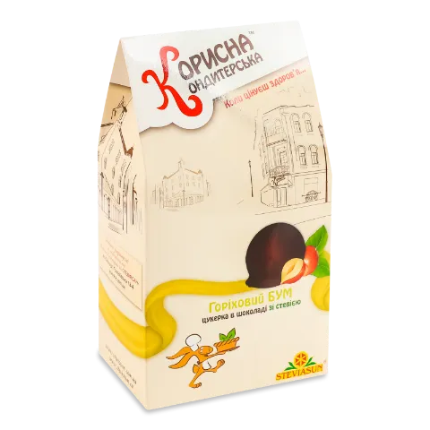 Конфеты Корисна Кондитерська Ореховый бум