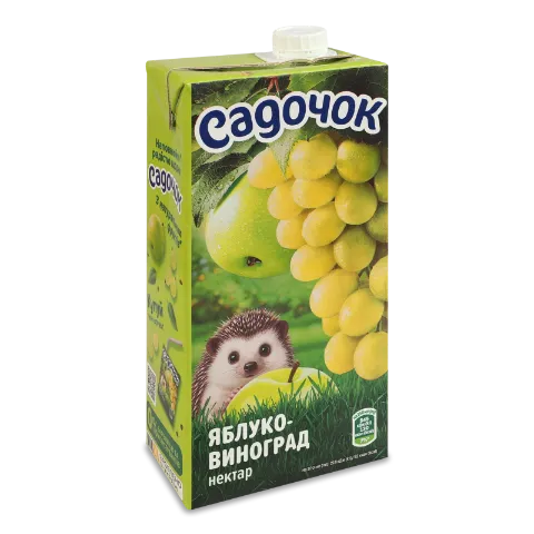Нектар «Садочок» яблучно-виноградний
