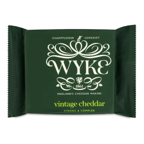 Сыр Wyke Farms Чеддер Винтаж Резерв выдержан. 48%