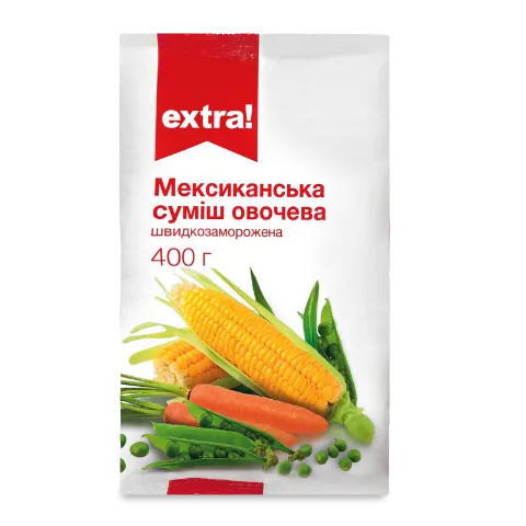 Смесь овощная Extra! Мексиканская быстрозаморожен