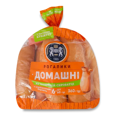 Рогалики Кулиничи с кунжутом на молочной сыворотке