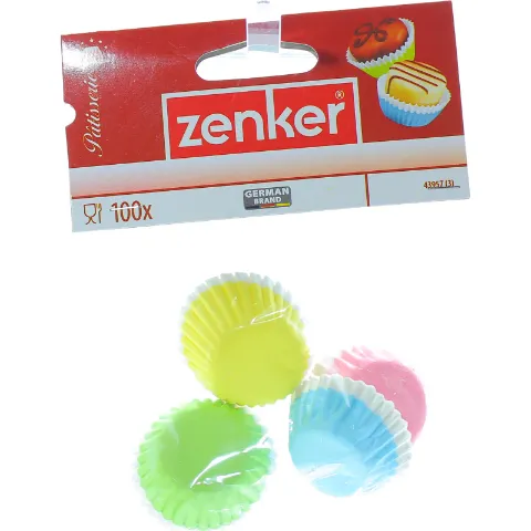 Формы для пироженых Fackelmann бумажные цветн.d3,5