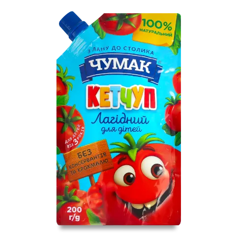 Кетчуп «Чумак» «Лагідний» для дітей