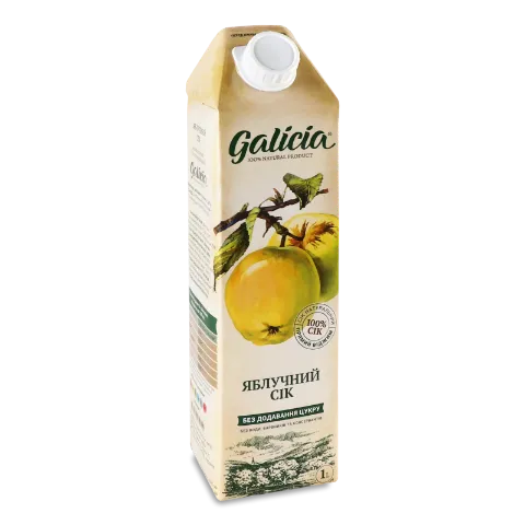 Сік Galicia яблучний прямого віджиму