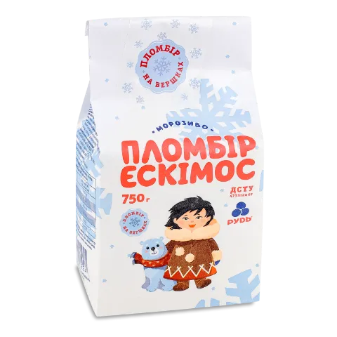 Морозиво «Рудь» «Ескімос»