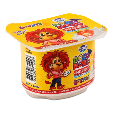 Йогурт Локо Моко клубника 1,5% стакан