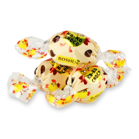 Цукерки Roshen Ko-Ko Choco White - Купити в FOZZY за доступними цінами