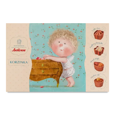 Цукерки «Любимов» «Корзинка» асорті